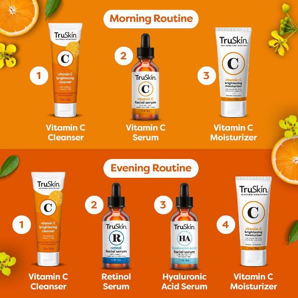 TruSkin Vitamin C Anti-Aging with Hyaluronic Acid Face Serum - 1 fl oz