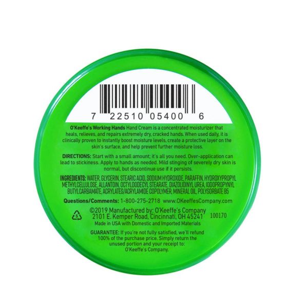 O'Keeffe's Working Hands Hand Cream Unscented - 2.7oz