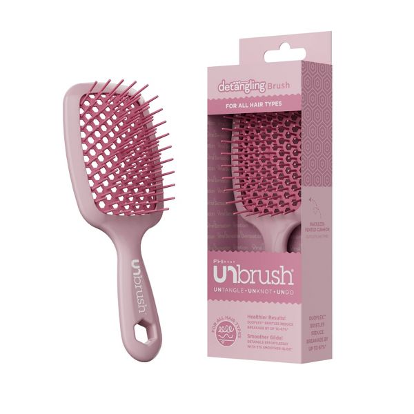 UNbrush Detangler Hair Brush - Cherry Blossom