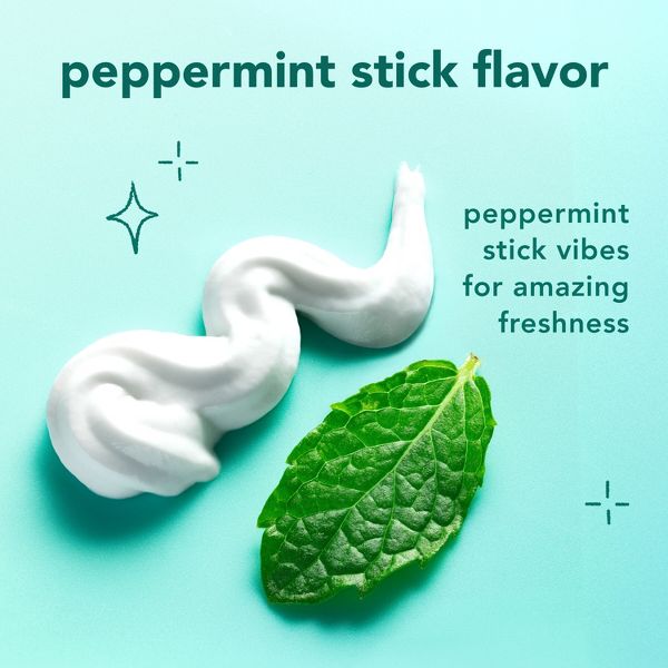 hello Whipped Minty Foam Fluoride Toothpaste - Peppermint Stick - 4oz