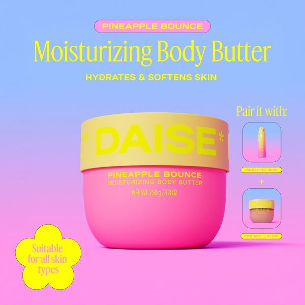 DAISE Body Butter - Pineapple Bounce - 8.8oz