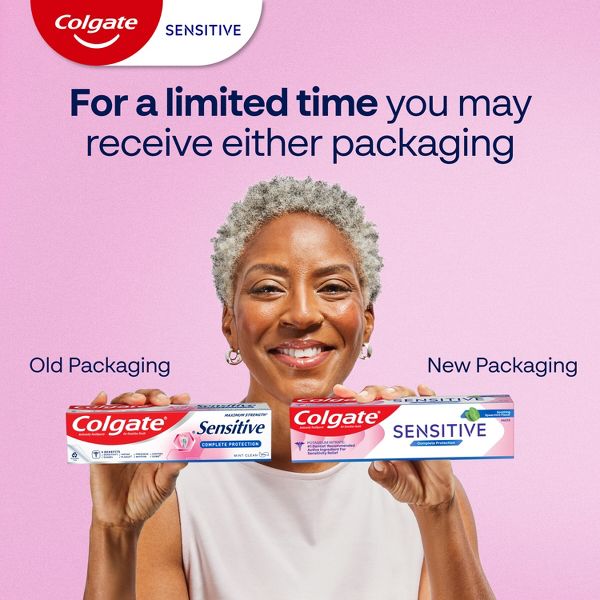 Colgate Sensitive Complete Protection Fluoride Sensitive Teeth Toothpaste - Spearmint - 6oz/2pk