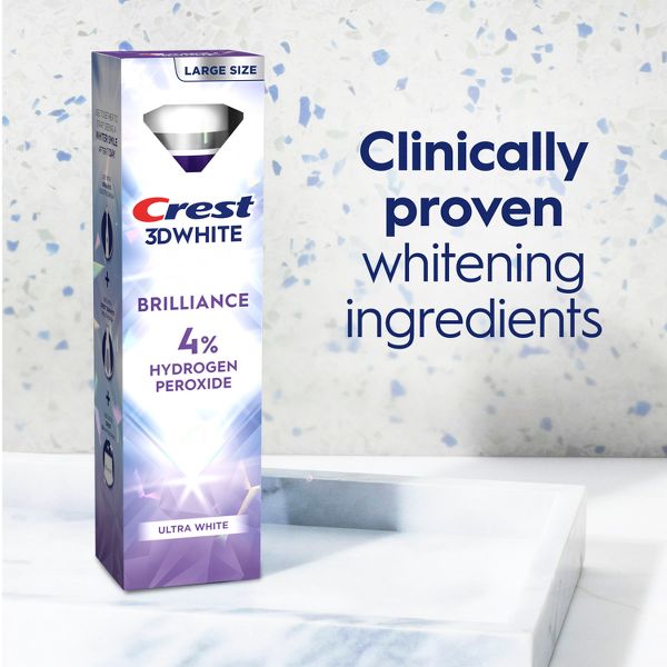 Crest 3D White Professional Ultra Whitening Toothpaste - 3.8oz
