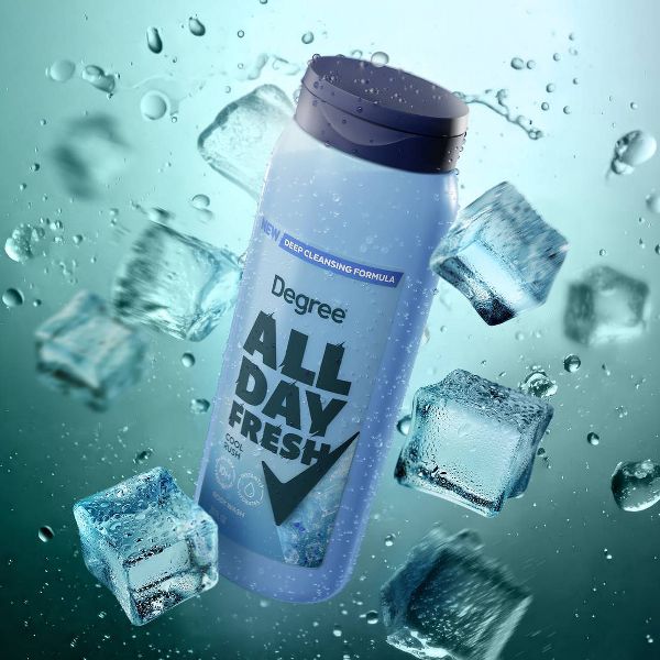 Degree All Day Fresh Body Wash - Cool Rush - 20 fl oz