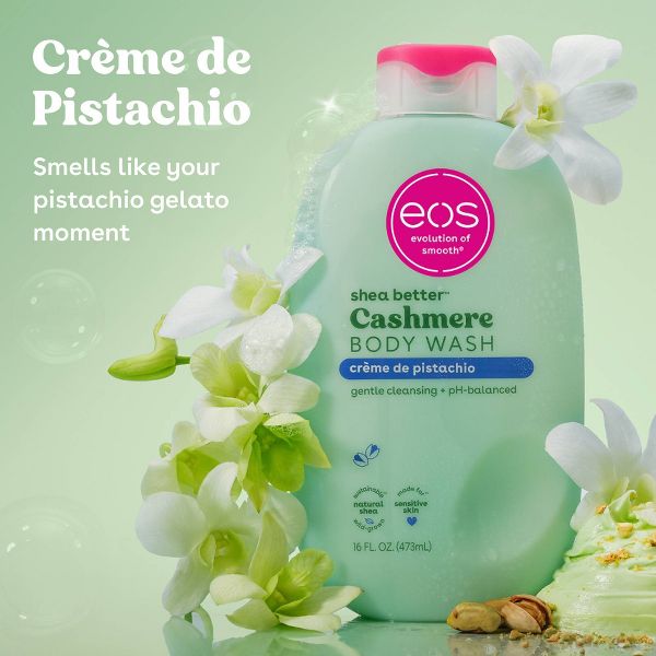 eos Cashmere Body Wash - Creme De Pistachio - 16 fl oz