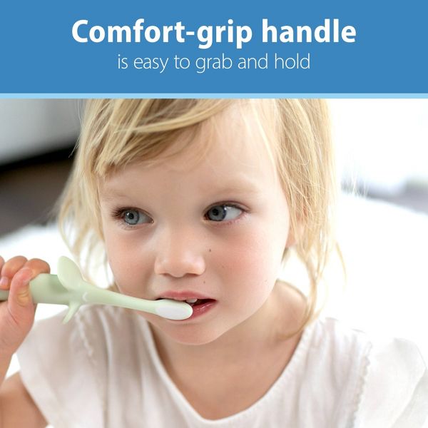 Dr. Brown's Infant Toothbrush and Toothpaste - Elephant Strawberry