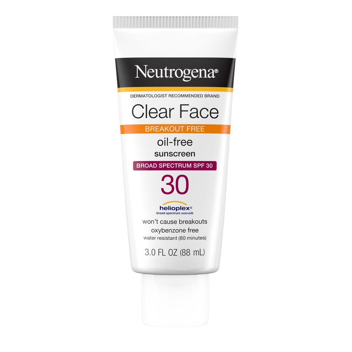 Neutrogena Clear Face Liquid Sunscreen Lotion - SPF 30 - 3 fl oz