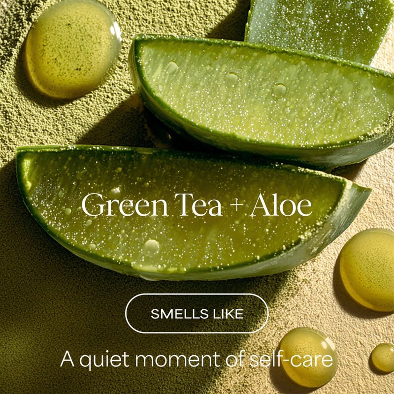 Raw Sugar Gentle and Hydrating Body Wash - Green Tea Aloe Soother - 20 fl oz