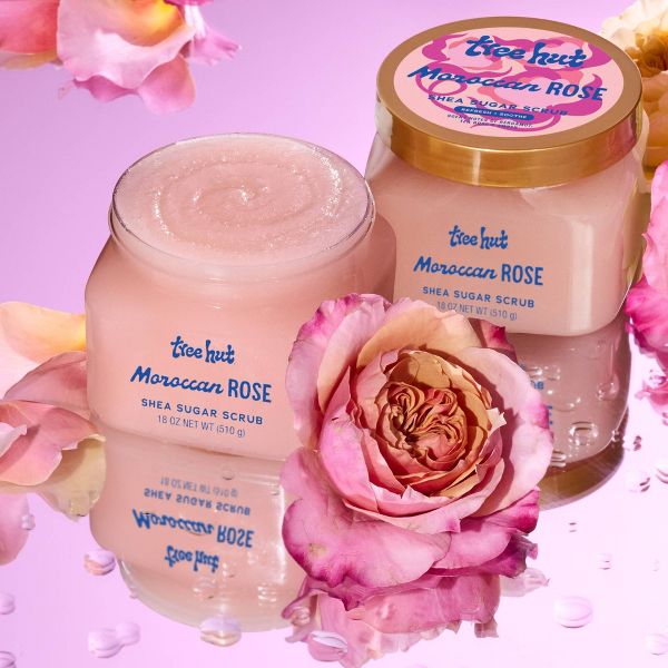 Tree Hut Moroccan Rose Shea Sugar Body Scrub - 18oz