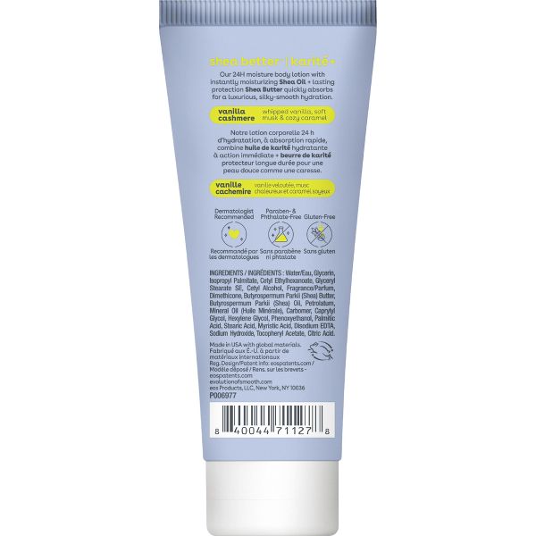 eos Mini Body Lotion - Vanilla Cashmere - Travel Size - 2.5 fl oz