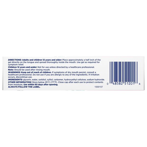 Biotene OralBalance Travel Size Moisturizing Flavor-Free Dry Mouth Gel - 1.5oz