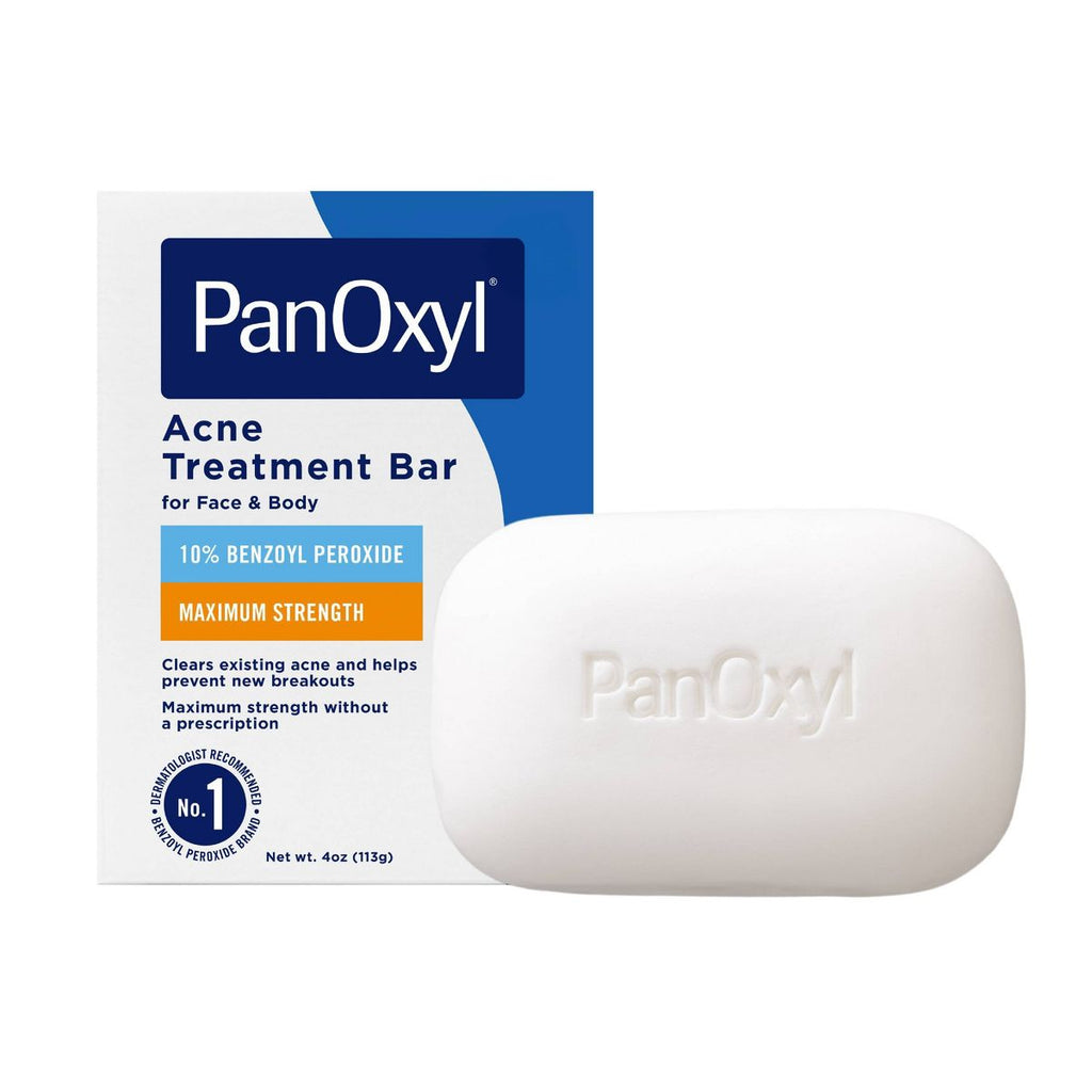 PanOxyl Acne Treatment Bar with 10% Benzoyl Peroxide - 4oz