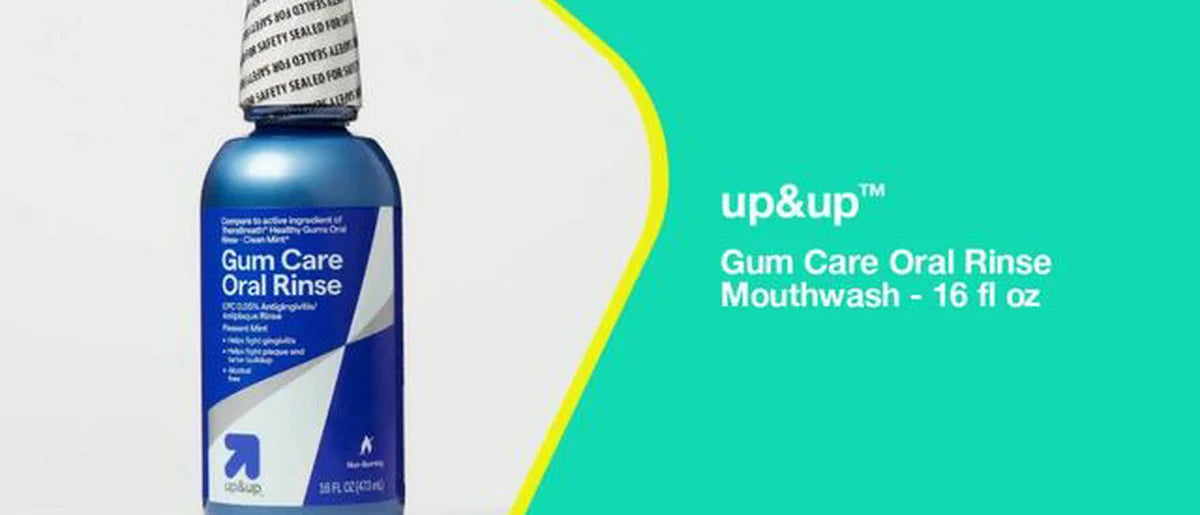 Gum Care Oral Rinse Mouthwash - 16 fl oz - up&up™