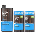 Every Man Jack Mountain Air 16.9 fl oz Body Wash + 2 Pack/3oz Each Deodorant