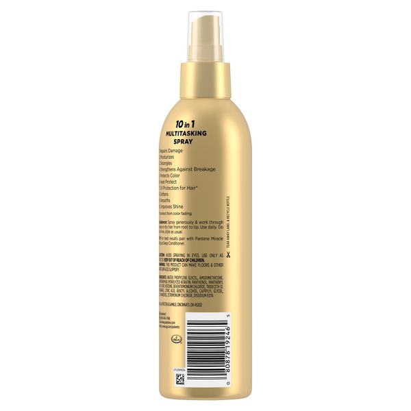 Pantene Miracle Rescue 10-in-1 Multi Tasking Leave-in Hair Treatment - 5.7oz