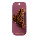 scünci | lüxe No Slip Grip Classic Claw Clip - Leopard Tort