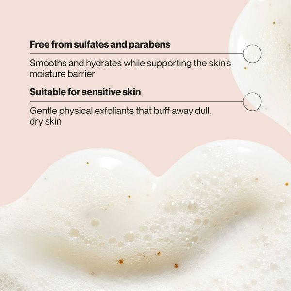 Suave Exfoliating Sulfate-Free Hydrating Body Wash and Scrub - Citrus Blossom - 18 fl oz