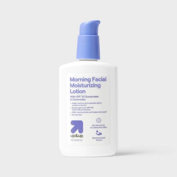 Morning Facial Moisturizing Lotion with Sunscreen SPF 30 - 3 fl oz - up&up™