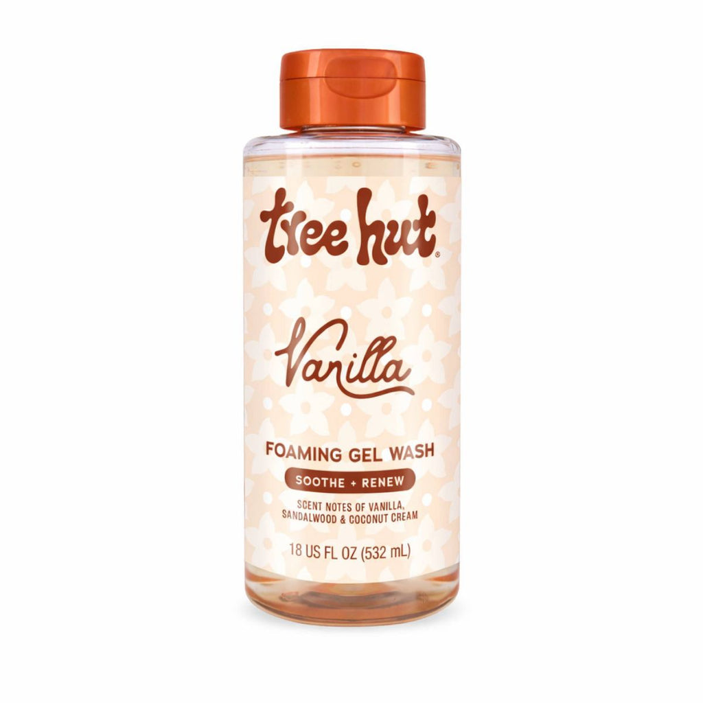 Tree Hut Vanilla Foaming Gel Body Wash - 18 fl oz