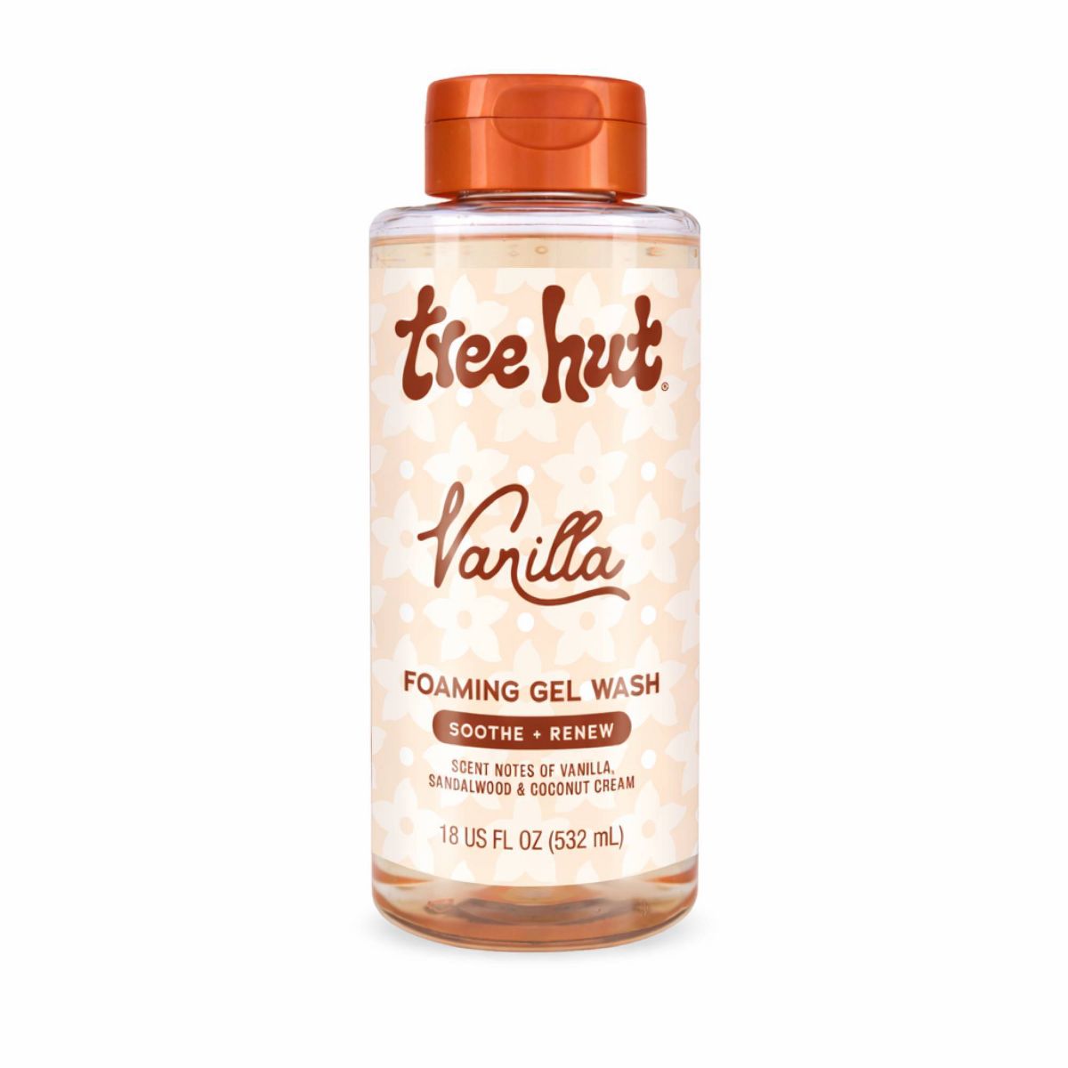 Tree Hut Vanilla Foaming Gel Body Wash - 18 fl oz