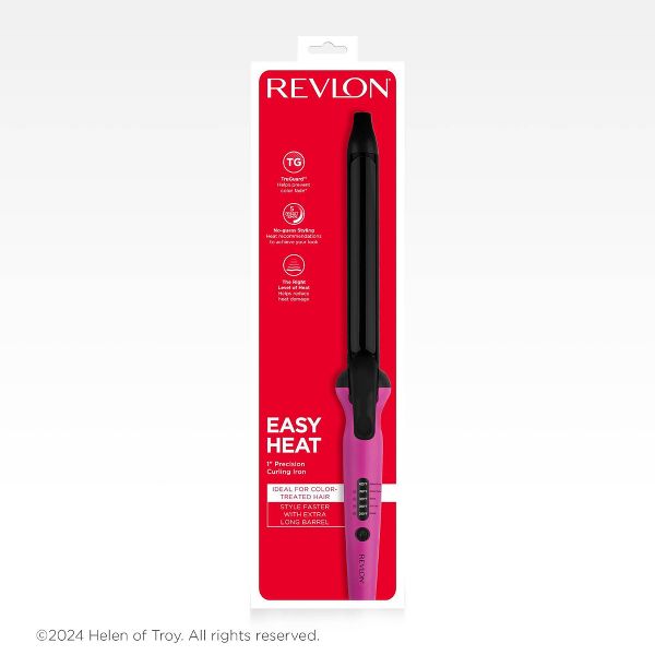 Revlon Easy Heat Precision Hair Curling Iron - 1"