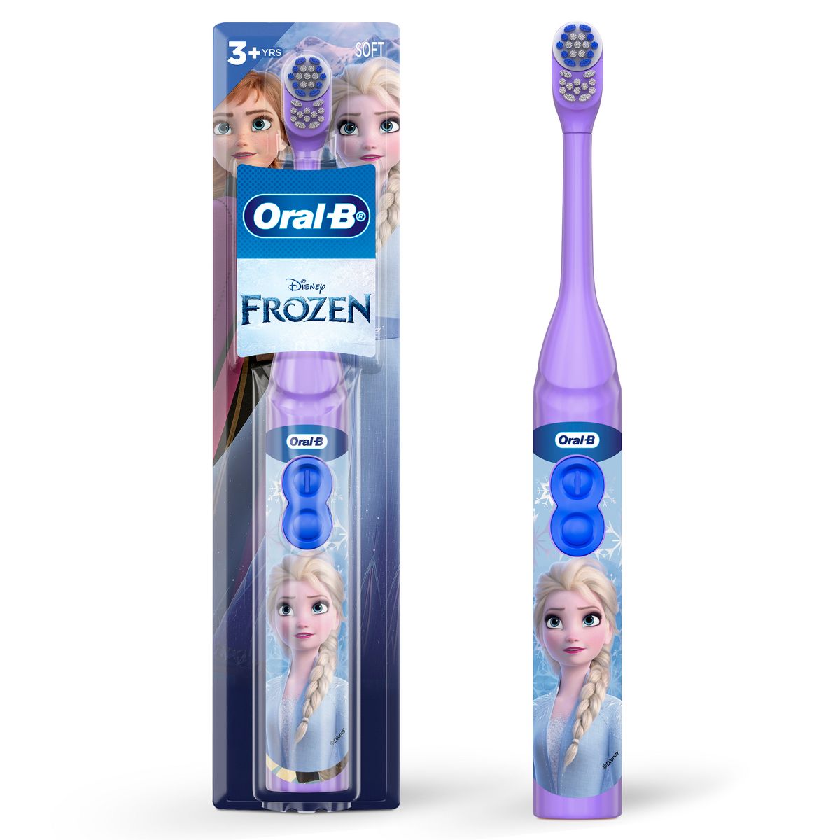 Oral-B Kid's Battery Disney's Frozen Toothbrush - Soft Bristles