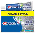 Crest Plus Baking Soda & Peroxide Whitening Tarter Control Fluoride Toothpaste - Fresh Mint - 5.7oz/3ct
