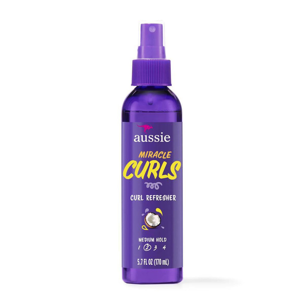 Aussie Miracle Curls Refresher Spray Gel - 5.7 fl oz