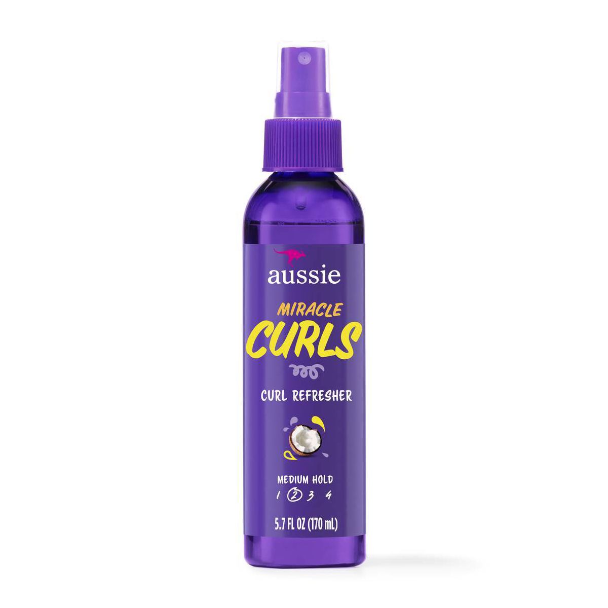 Aussie Miracle Curls Refresher Spray Gel - 5.7 fl oz