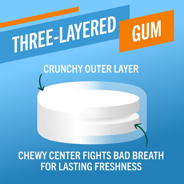 TheraBreath Gum Icy Mint Breath Freshener - 24ct