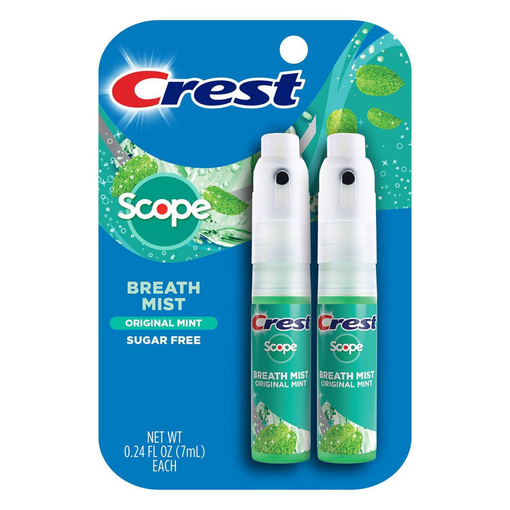 Crest Scope Original Mint Breath Mist – 0.24oz/2ct