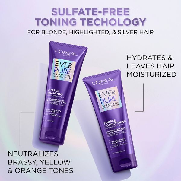 L'Oreal Paris EverPure Sulfate Free Purple Conditioner - 23 fl oz