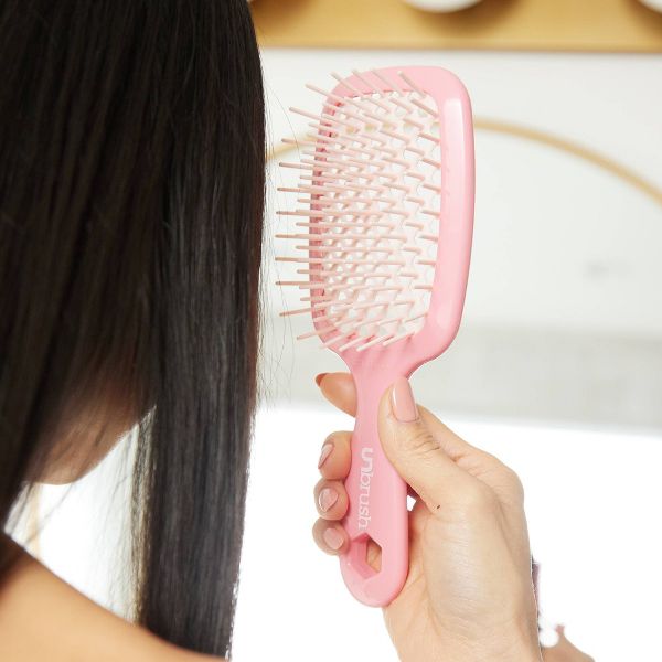 UNbrush Detangler Hair Brush - Cherry Blossom