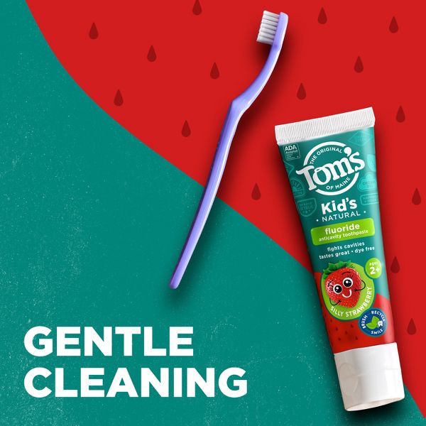 Tom's of Maine Kids Anticavity Fluoride Natural Toothpaste - Silly Strawberry - 5.1oz