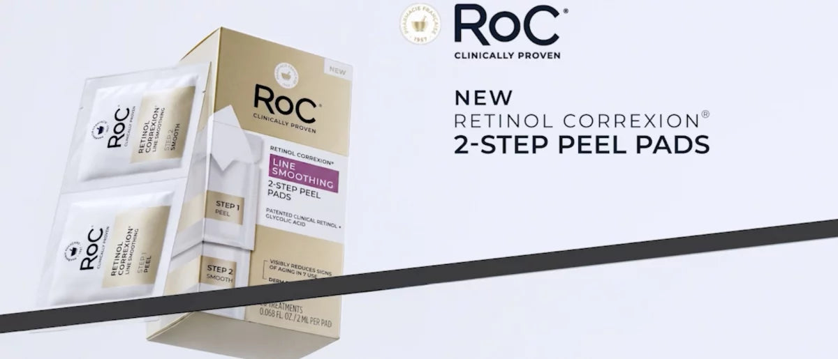 RoC Retinol Correxion Line Smoothing Peel Pads - 20ct