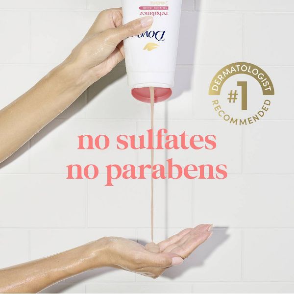 Dove Rebalance Body Wash - Peach 24hr Lotion-Soft Skin - Vegan & PETA Approved - 20 fl oz