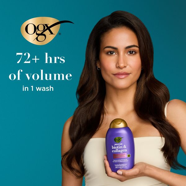 OGX Thick & Full + Biotin & Collagen Volumizing Conditioner for Thin Hair - 13 fl oz
