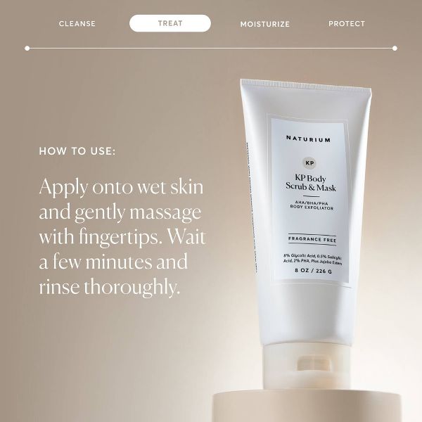 Naturium KP Body Scrub & Mask - 8 oz