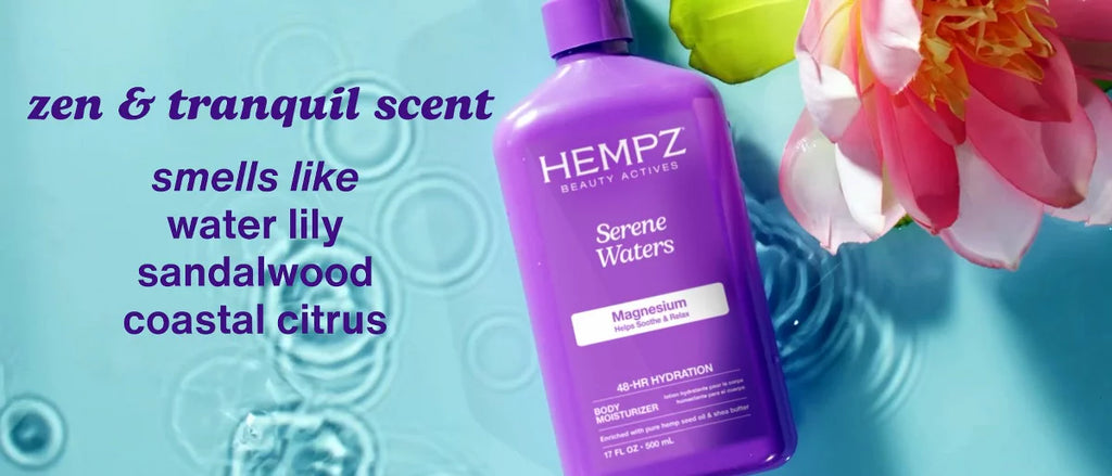 Hempz Serene Waters Body Moisturizer with Magnesium - 17 fl oz