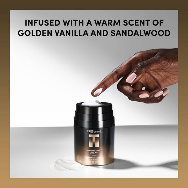 Tresemme A-List Collection Smoothing Cream, Golden Vanilla & Sandalwood Scent - 3.04 fl oz