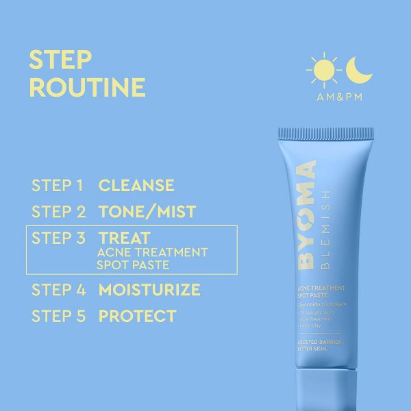BYOMA Blemish Acne Treatment Pimple Paste - 0.5 fl oz