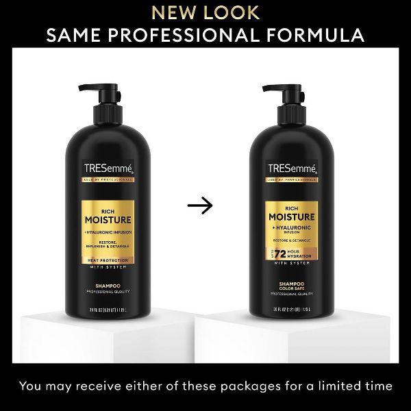 Tresemme Moisture Rich Shampoo - Travel Size - 3 fl oz