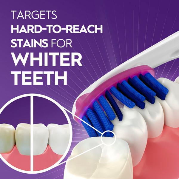 Oral-B Pro-Whitening Toothbrush - Medium - 2ct