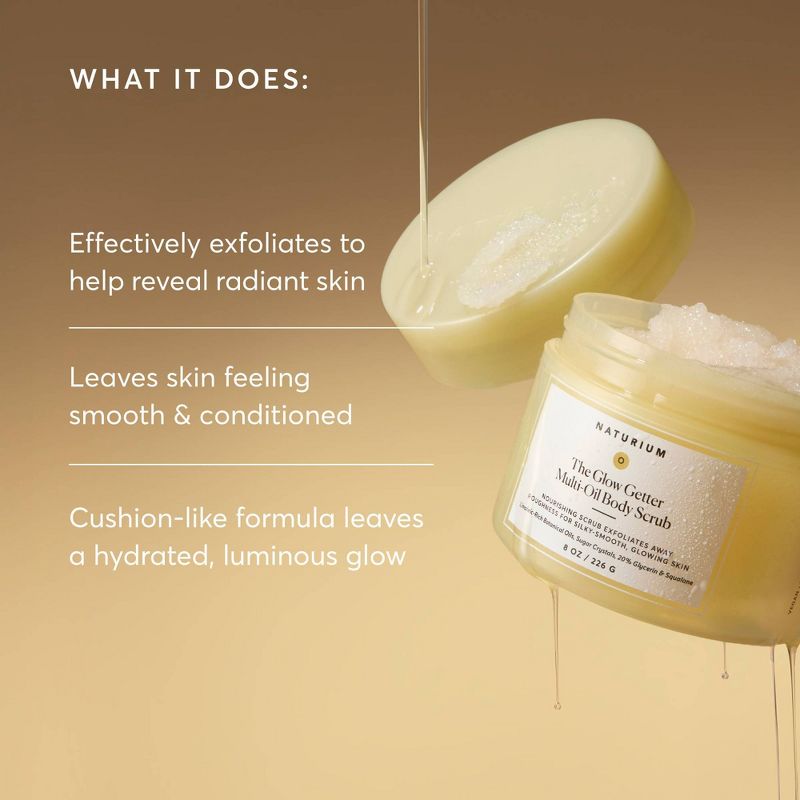 Naturium The Glow Getter Body Scrub