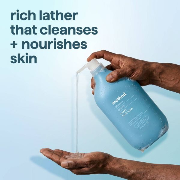Method Men's Body Wash - Glacier + Granite - 18 fl oz