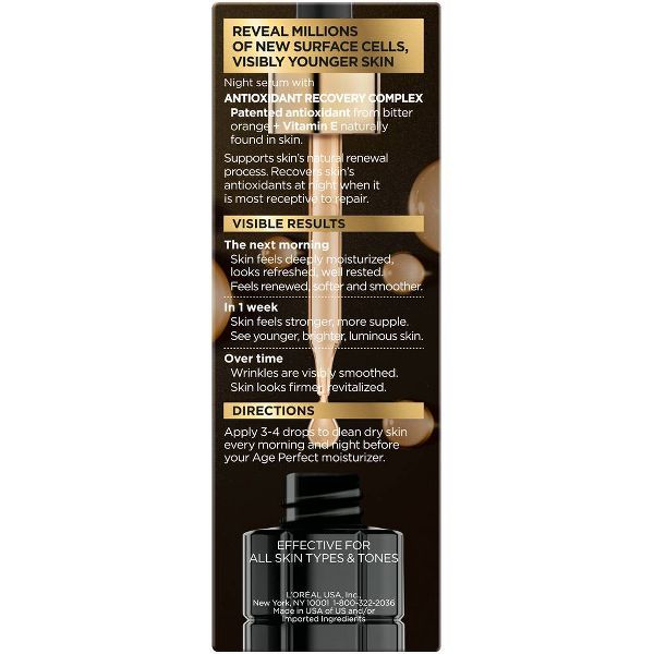 L'Oreal Paris Age Perfect Cell Renewal Midnight Serum Anti-Aging Complex - 1 fl oz