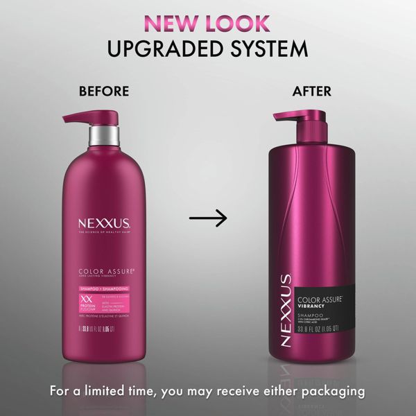 Nexxus Color Assure Shampoo for Color-Treated Hair with Elastin Protein and Quinoa - Sulfate Free - 33.8 fl oz