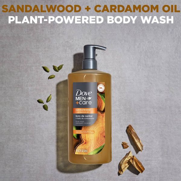 Dove Men+Care 26 fl oz Eucalyptus & Cedar Oil Body Wash + 26 fl oz Sandalwood & Cardamom Oil Body Wash