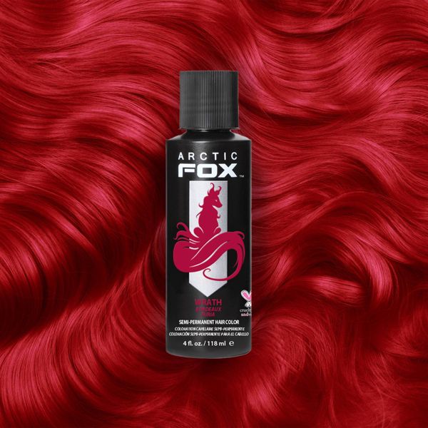 Arctic Fox Semi-Permanent Hair Color Dye - Dark Orange - 4 fl oz
