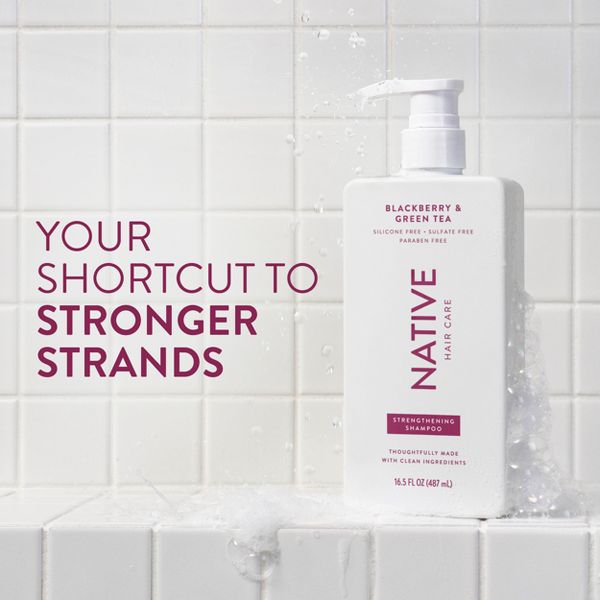 Native Blackberry & Green Tea Strengthening Hair Shampoo - 16.5 fl oz
